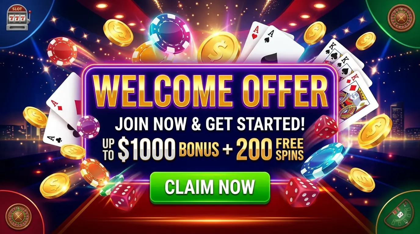 Welcome offer Intense casino